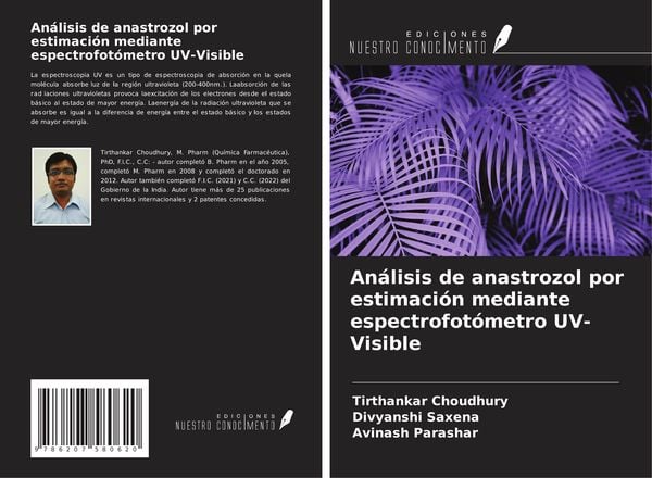Produktbild: An&aacute;lisis de anastrozol por estimaci&oacute;n mediante espectrofot&oacute;metro UV-Visible