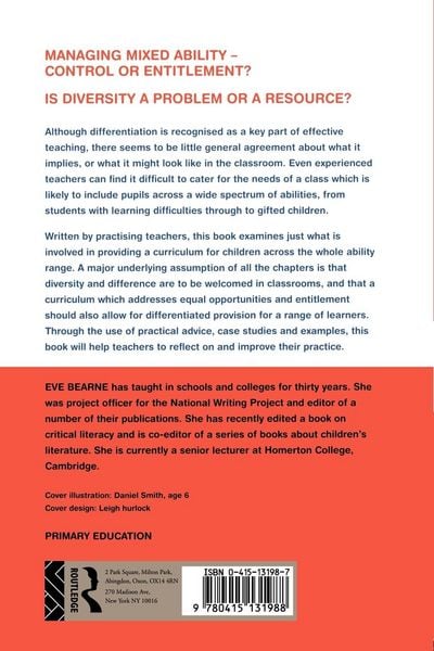 Produktbild: Differentiation and Diversity in the Primary School