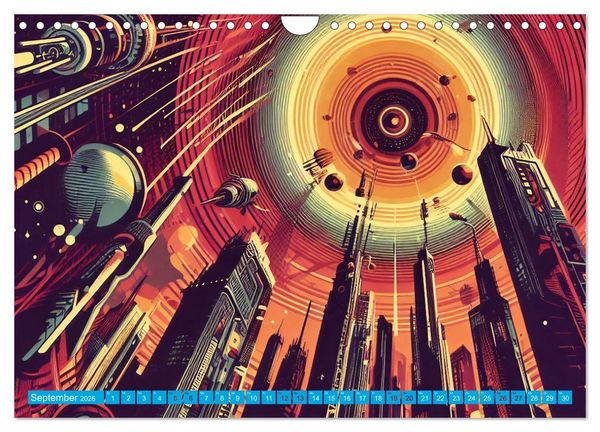 Produktbild: Utopia (Wandkalender 2026 DIN A4 quer), CALVENDO Monatskalender