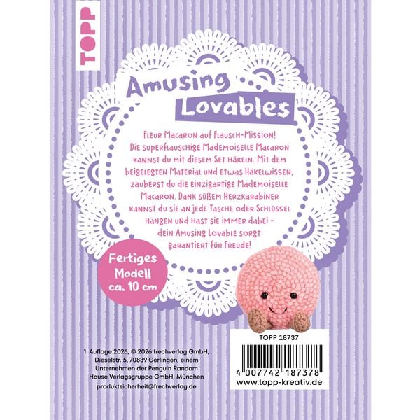 Produktbild: Amusing Lovables H&auml;kelset Fleur Macaron