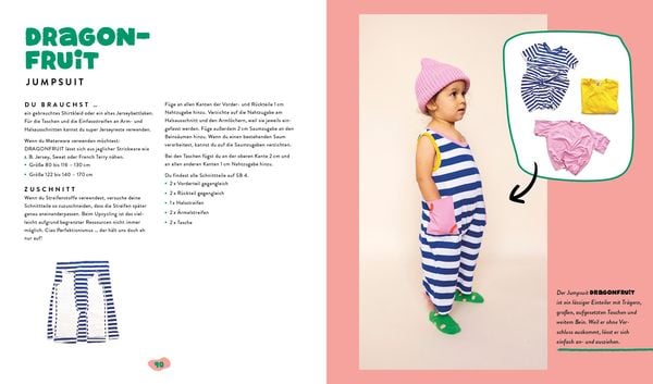 Produktbild: Fashion Fruits &ndash; N&auml;hen f&uuml;r Kids! 15 Teile, eine Kollektion: Sag Tsch&uuml;ss zur Fast Fashion!