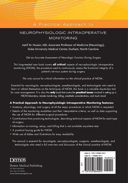 Produktbild: Husain, A: Practical Approach to Neurophysiologic Intraopera