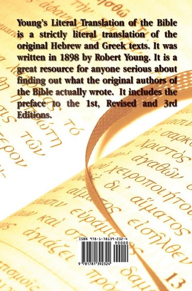 Produktbild: Young's Literal Translation of the Holy Bible - includes Prefaces to 1st, Revised, & 3rd Editions