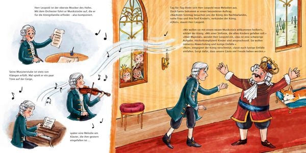 Produktbild: Die Kindersinfonie (Mein erstes Musikbilderbuch mit CD und zum Streamen, Bd.)