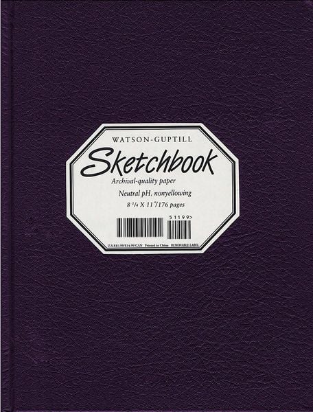 Large Sketchbook (Blackberry), Gebundene Ausgabe von Watson-Guptill, GMC, 9780823057191