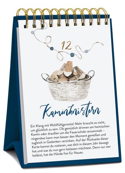 Produktbild: Tisch-Adventskalender &raquo;24 Gl&uuml;cksmomente&laquo;