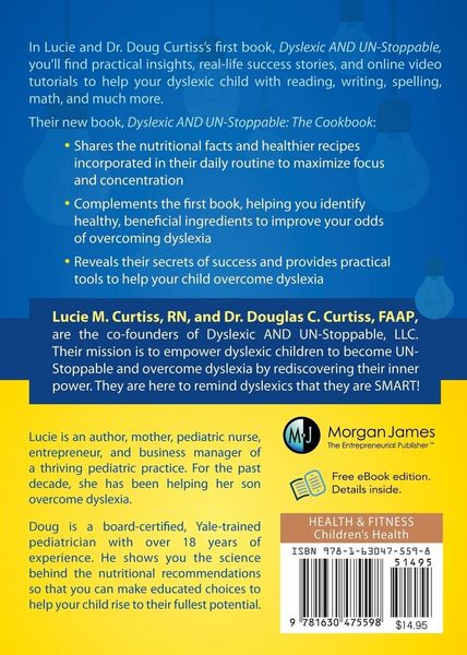 Produktbild: Dyslexic and Un-Stoppable the Cookbook