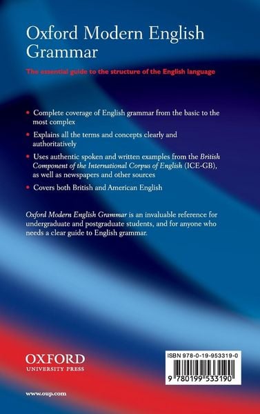 Produktbild: Oxford Modern English Grammar