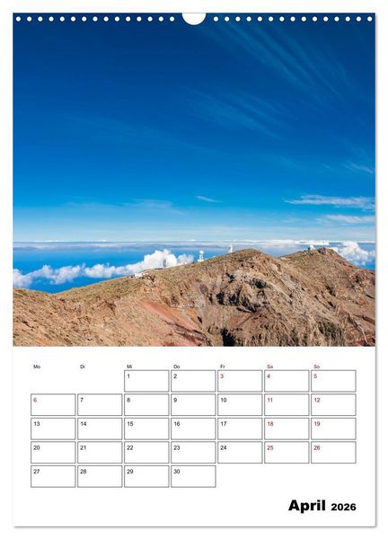 Produktbild: Wanderparadies La Palma (Wandkalender 2026 DIN A3 hoch), CALVENDO Monatskalender