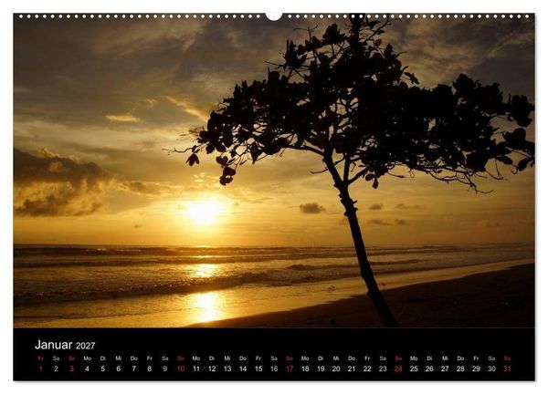 Produktbild: Costa Rica (hochwertiger Premium Wandkalender 2027 DIN A2 quer), Kunstdruck in Hochglanz