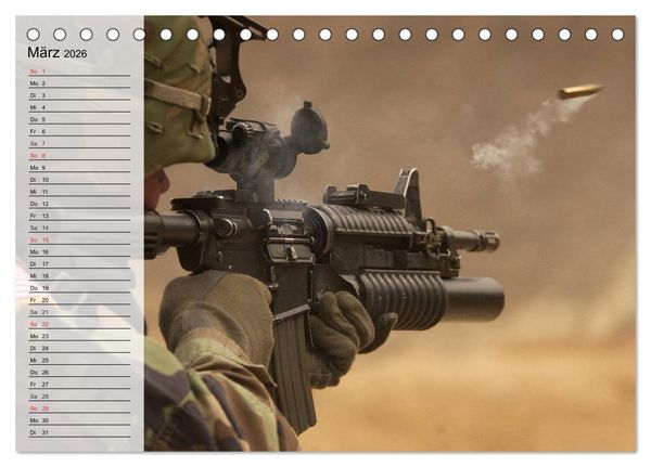 Produktbild: Spezialeinheiten &bull; U.S. Special Forces (Tischkalender 2026 DIN A5 quer), CALVENDO Monatskalender