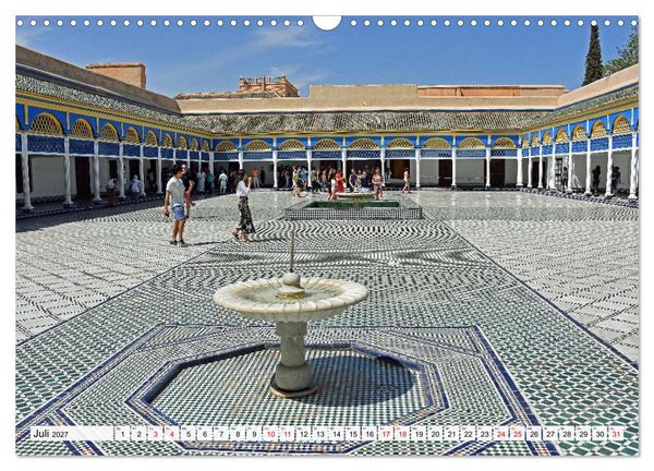 Produktbild: MAROKKOS K&Ouml;NIGSST&Auml;DTE (Wandkalender 2027 DIN A3 quer), CALVENDO Monatskalender