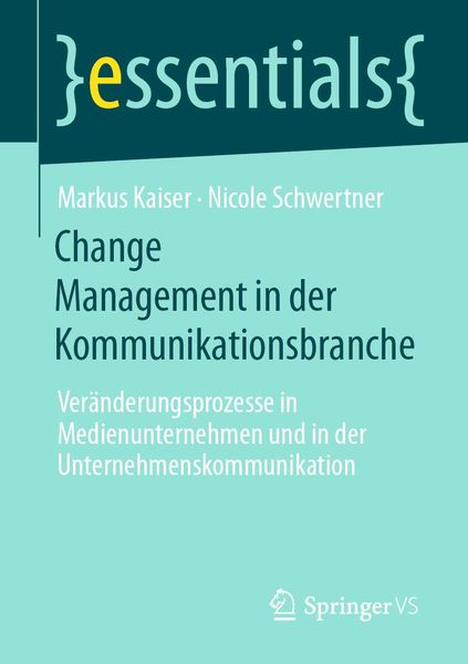 Produktbild: Change Management in der Kommunikationsbranche