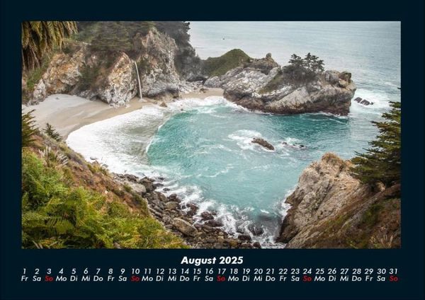 Produktbild: Die Seen der Erde 2025 Fotokalender DIN A4