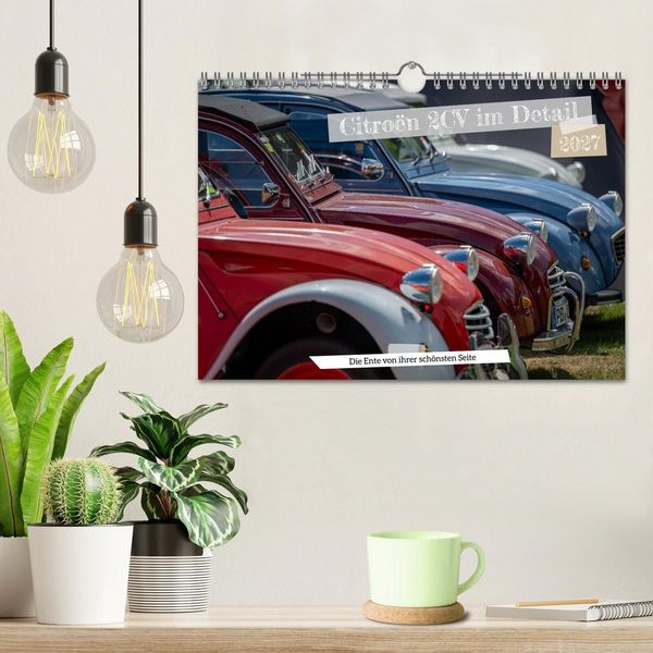 Produktbild: Citro&euml;n 2CV im Detail (Wandkalender 2027 DIN A4 quer), CALVENDO Monatskalender