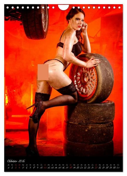 Produktbild: Cars & Girls Kalender (Wandkalender 2026 DIN A4 hoch), CALVENDO Monatskalender