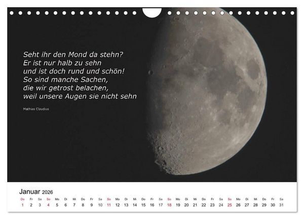 Produktbild: Lebensweisheiten 2026 (Wandkalender 2026 DIN A4 quer), CALVENDO Monatskalender