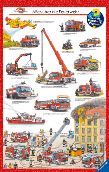 Wieso? Weshalb? Warum?, Band 2: Alles über die Feuerwehr