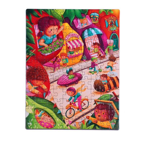 Produktbild: Puzzle De.tail Obststadt DT100-24