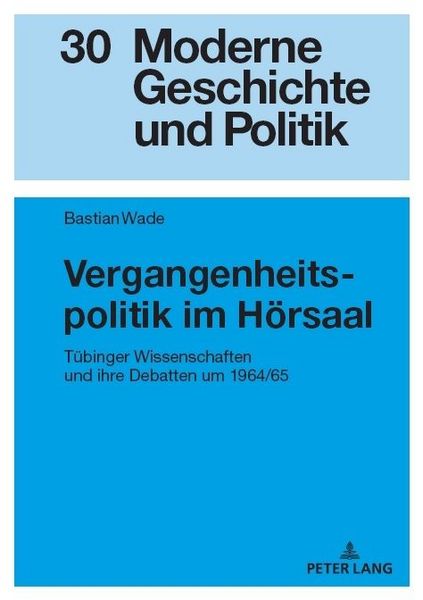 Produktbild: Vergangenheitspolitik im H&ouml;rsaal