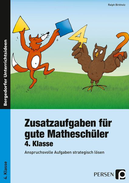 Produktbild: Zusatzaufgaben f&uuml;r gute Mathesch&uuml;ler 4. Klasse