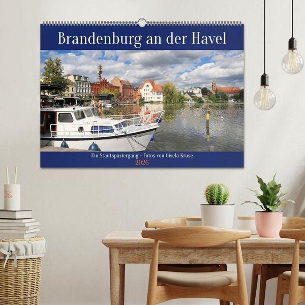Produktbild: Brandenburg an der Havel - Ein Stadtspaziergang (Wandkalender 2026 DIN A2 quer), CALVENDO Monatskalender
