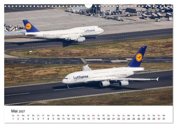 Produktbild: From Above - Die etwas andere Perspektive auf Flugzeuge (Wandkalender 2027 DIN A3 quer), CALVENDO Monatskalender