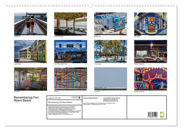 Produktbild: Remembering Fort Myers Beach (Wandkalender 2027 DIN A2 quer), CALVENDO Monatskalender