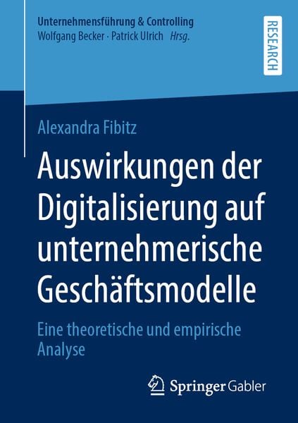 Produktbild: Auswirkungen der Digitalisierung auf unternehmerische Gesch&auml;ftsmodelle