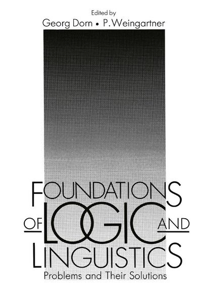 Produktbild: Foundations of Logic and Linguistics