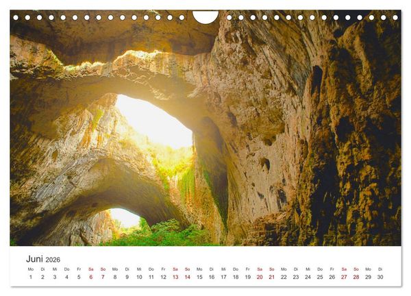 Produktbild: H&ouml;hlen - Eine Abenteuerreise ins Unbekannte. (Wandkalender 2026 DIN A4 quer), CALVENDO Monatskalender