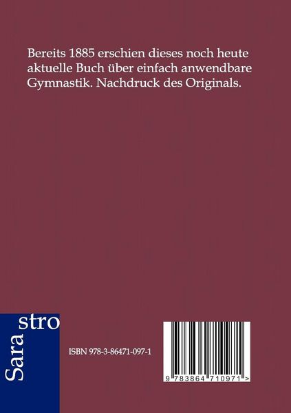 Produktbild: &Auml;rztliche Zimmergymnastik