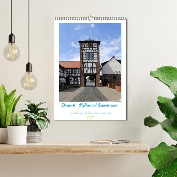 Produktbild: Dreieich Idyllen und Impressionen (Wandkalender 2027 DIN A3 hoch), CALVENDO Monatskalender