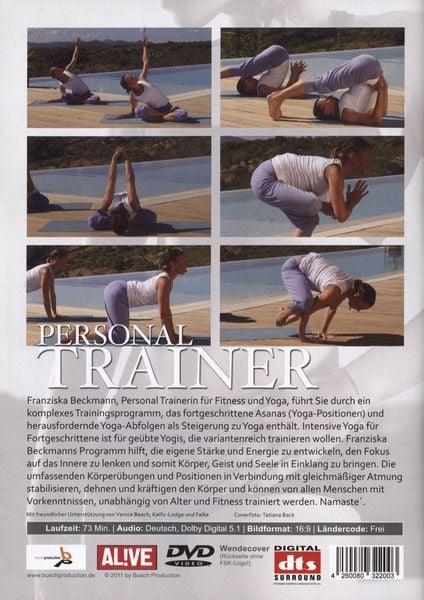 Produktbild: Personal Trainer - Intensive Yoga f&uuml;r Fortgeschrittene