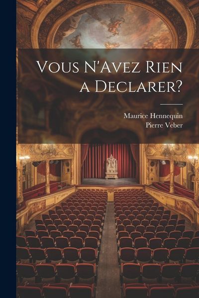 Produktbild: Vous N'Avez Rien a Declarer?