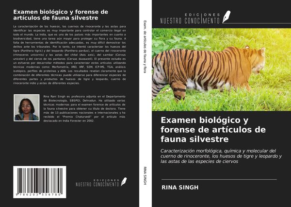 Produktbild: Examen biol&oacute;gico y forense de art&iacute;culos de fauna silvestre