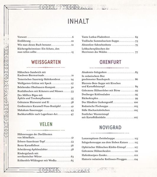 Produktbild: The Witcher: Das offizielle Kochbuch