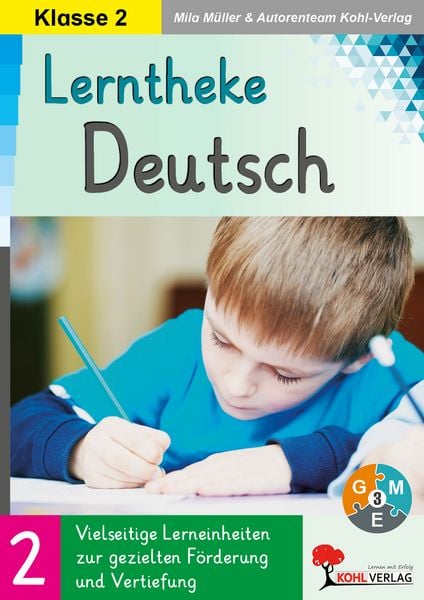Lerntheke Deutsch / Klasse 2, Taschenbuch von Mila Müller,Autorenteam Kohl-Verlag, KOHL VERLAG Der Verlag mit dem Baum, 978-3-9884127-4-4
