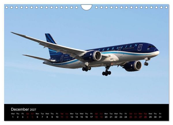 Produktbild: 787 - The Dream Liner (Wall Calendar 2027 DIN A4 landscape), CALVENDO 12 Month Wall Calendar