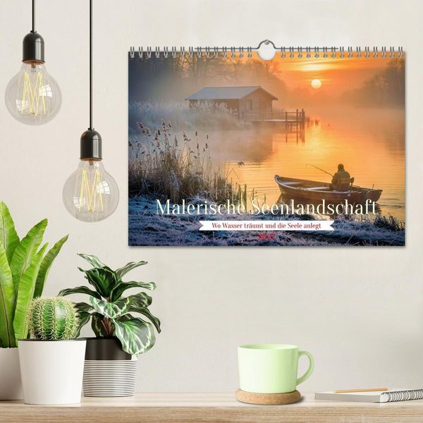 Produktbild: Malerische Seenlandschaft (Wandkalender 2027 DIN A4 quer), CALVENDO Monatskalender
