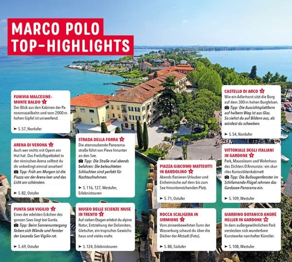 Produktbild: MARCO POLO Reisef&uuml;hrer Gardasee