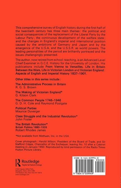 Produktbild: Post-Victorian Britain 1902-1951