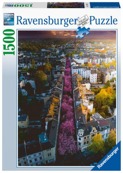 Puzzle Ravensburger Blühendes Bonn 1500 Teile