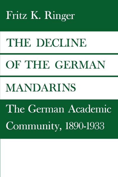 Produktbild: The Decline of the German Mandarins