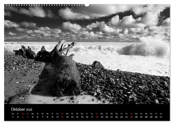 Produktbild: Strandspaziergang an der Ostsee (Wandkalender 2026 DIN A2 quer), CALVENDO Monatskalender