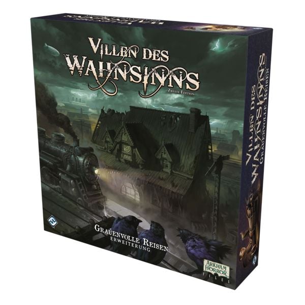 Produktbild: Fantasy Flight Games - Villen des Wahnsinns 2. Edition - Grauenvolle Reisen