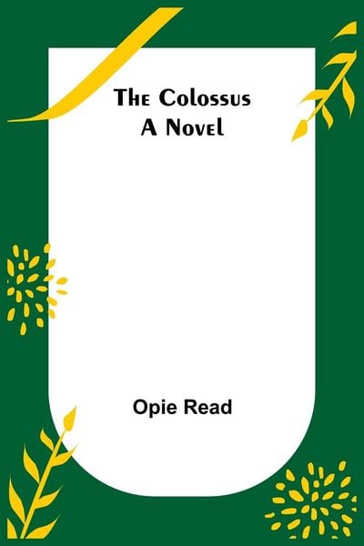 Produktbild: The Colossus; A Novel