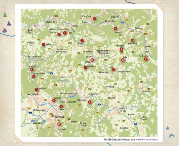 Produktbild: Westerwald. Wanderungen f&uuml;r die Seele