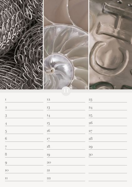 Produktbild: Geburtstagskalender Harmonie & Farbe - immerw&auml;hrend - (21 x 30)