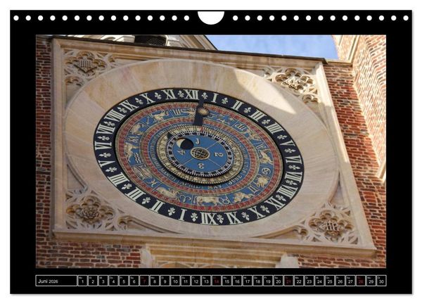 Produktbild: Zeit-Anzeige (Wandkalender 2026 DIN A4 quer), CALVENDO Monatskalender
